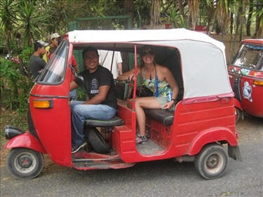 Tuk Tuk rental to visit town